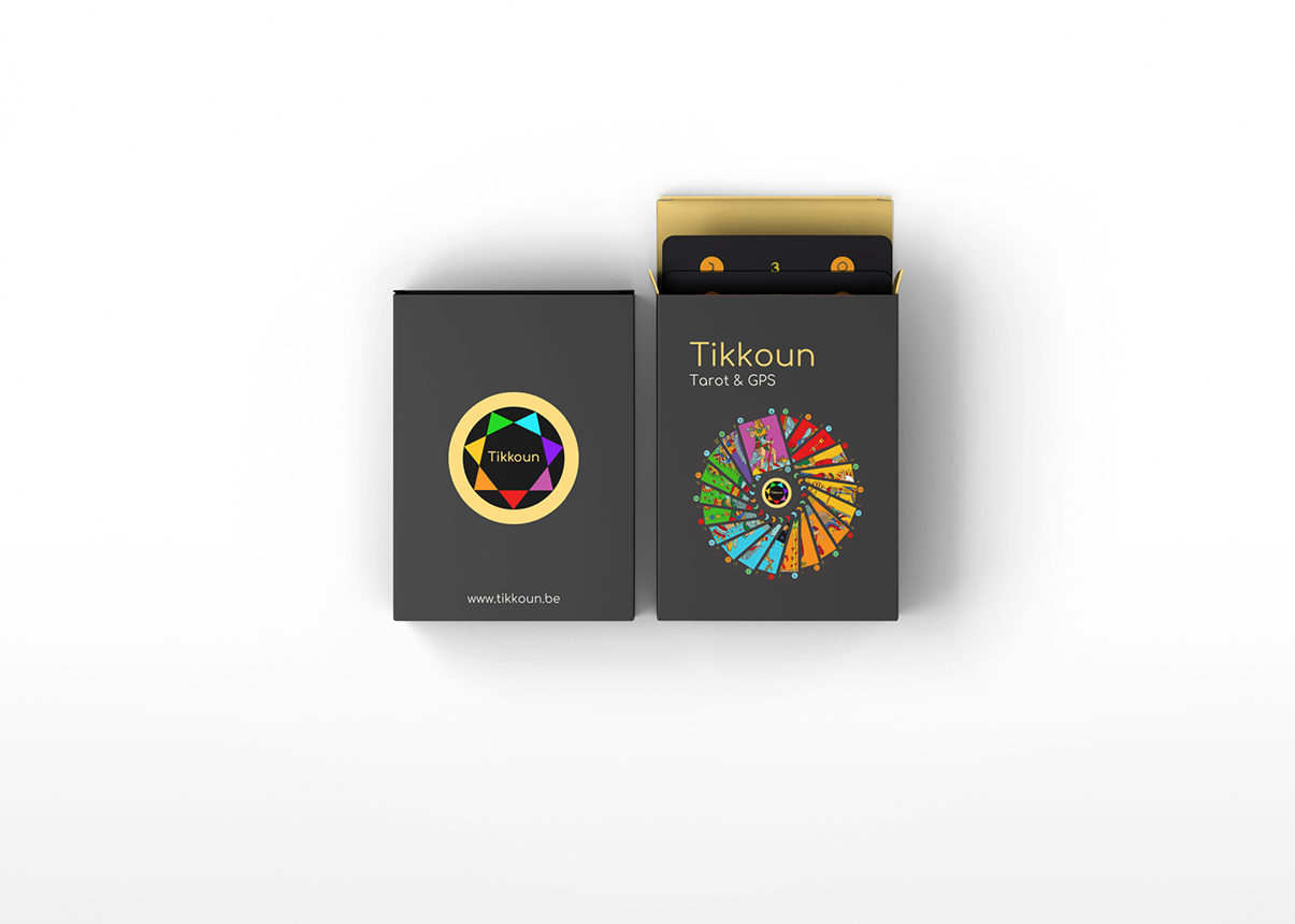 Jeu de Tarot Tikkoun — cartes ouvertes